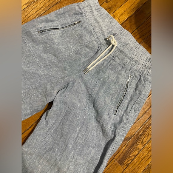 Athleta Cabo Linen Wide Leg Pants | women’s Size 2 - Picture 4 of 6